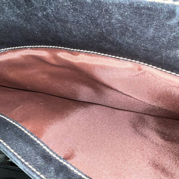 Coach black leather computer tote ipad bag - Picture 11 of 13